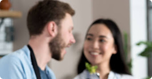 Happy couple wellness image